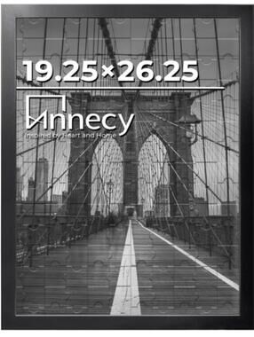 19.25X26.25 WALL FRAME-BLACK